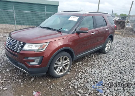 2016 Ford Explorer Limited z USA, uszkodzony, nr VIN 1FM5K8FH3GGD11298